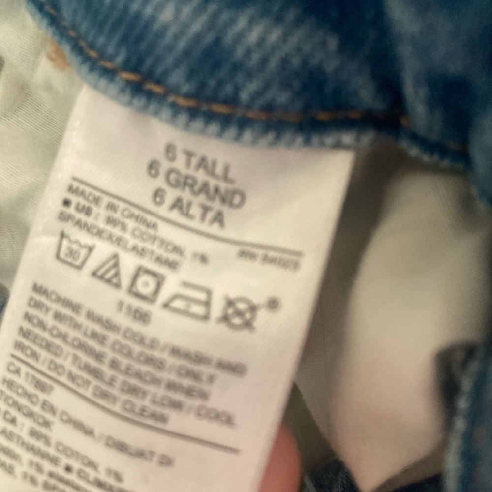 Old Navy Blue Denim Overalls - Picture 4 of 4